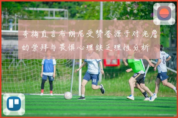 夸梅直言布朗尼受赞誉源于对老詹的崇拜与畏惧心理缺乏理性分析